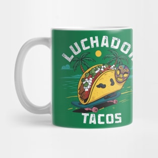 Luchador Tacos Mug